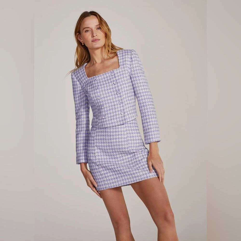 Favorite Daughter Purple Mini Skirt